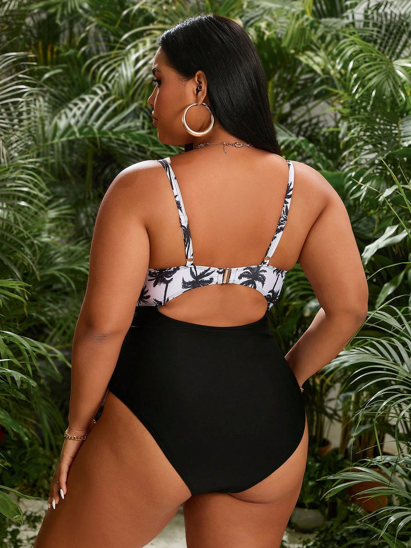 Maiô Feminino Luna Plus Size E462