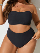 Biquini Feminino Asturia Plus Size Preto / Gg E176