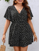 Macacão Feminino Leve com Detalhes de Laço nas Costas - Calíope. Plus Size