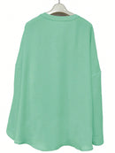 Camisola Feminina Manga Comprida Karina Plus Size E054