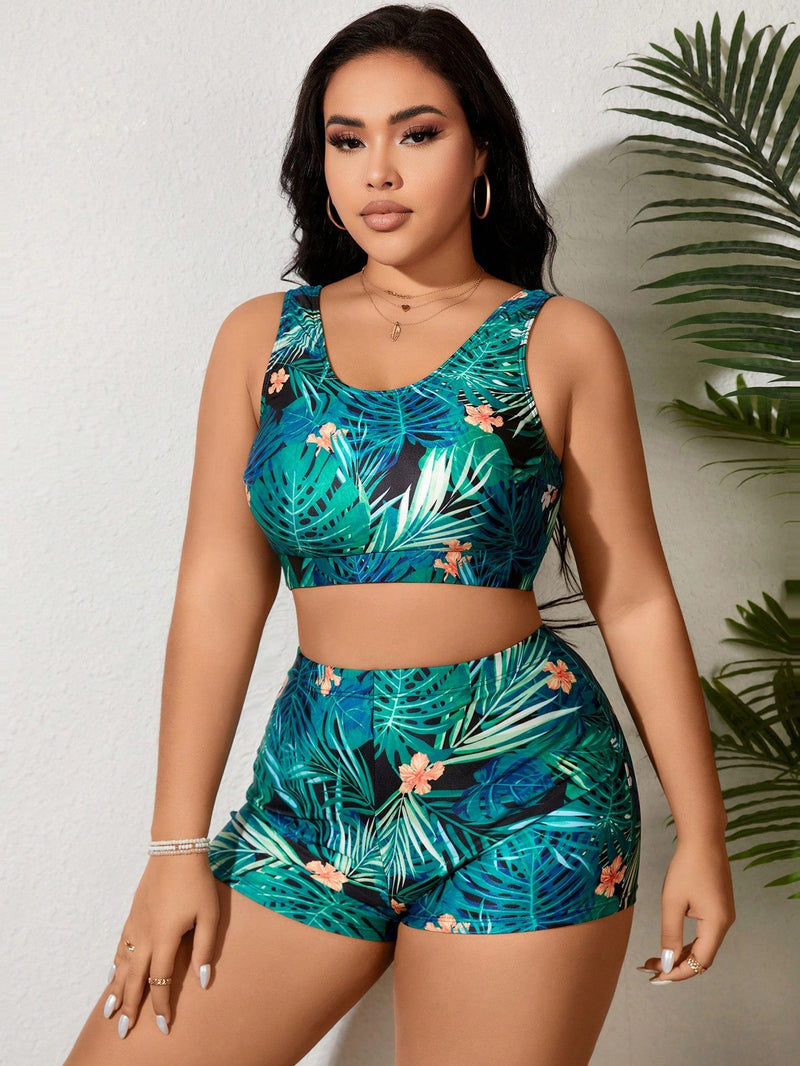 Shortkini Feminino Hannah Plus Size Gg E261