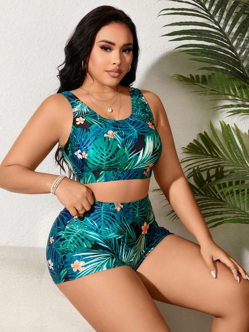 Shortkini Feminino Hannah Plus Size E261