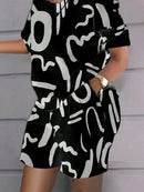 Conjunto feminino de bermuda e camiseta Katia. Plus Size