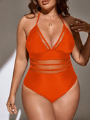 Maiô Feminino Frente Única Kamila Plus Size