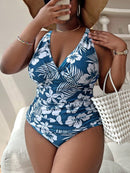 Tankini Feminino Plus Size Estampado Hawai E525