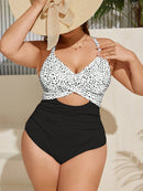 Maiô Feminino Plus Size Graciela Preto / Gg E545