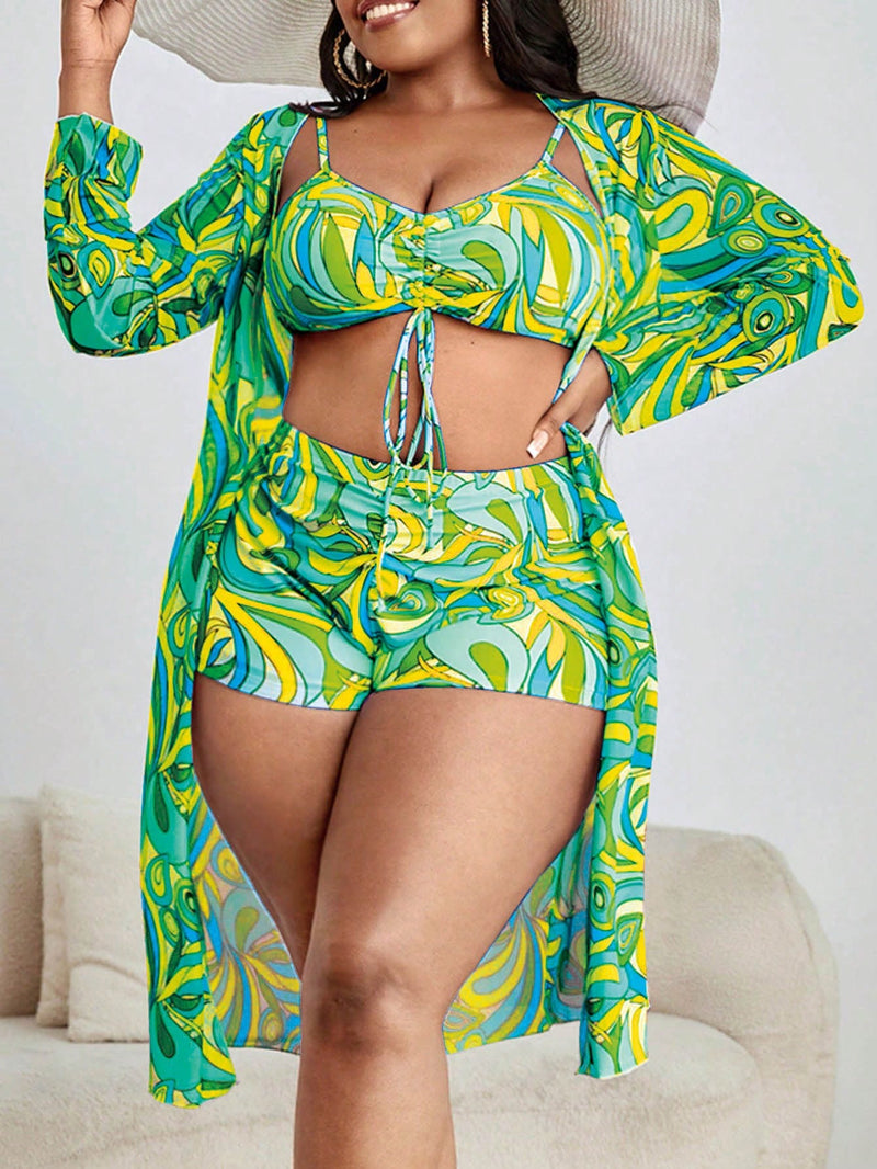 Biquíni Feminino e Saída de Praia Magira Plus Size