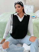 Colete Feminino Gola V Zara. Plus Size Gg E566