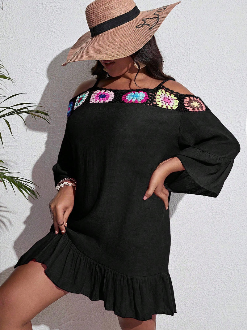 Saída Feminina de Praia Amaia Plus Size