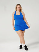 Vestido  com Short Embutido Sabrina. Plus Size