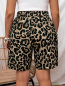 Bermuda Feminina com Estampa Animal Print e Cintura Ajustável - Camille. Plus Size