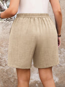 Bermuda Feminina com Estampa Animal Print e Cintura Ajustável - Camille. Plus Size