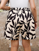 Bermuda Feminina com Estampa Animal Print e Cintura Ajustável - Camille. Plus Size