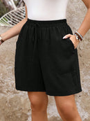 Bermuda Feminina com Estampa Animal Print e Cintura Ajustável - Camille. Plus Size