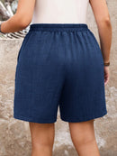 Bermuda Feminina com Estampa Animal Print e Cintura Ajustável - Camille. Plus Size