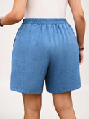 Bermuda Feminina com Estampa Animal Print e Cintura Ajustável - Camille. Plus Size