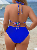 Biquíni Feminino com Estampa Floral e Cintura Alta - Analú. Plus Size Flash