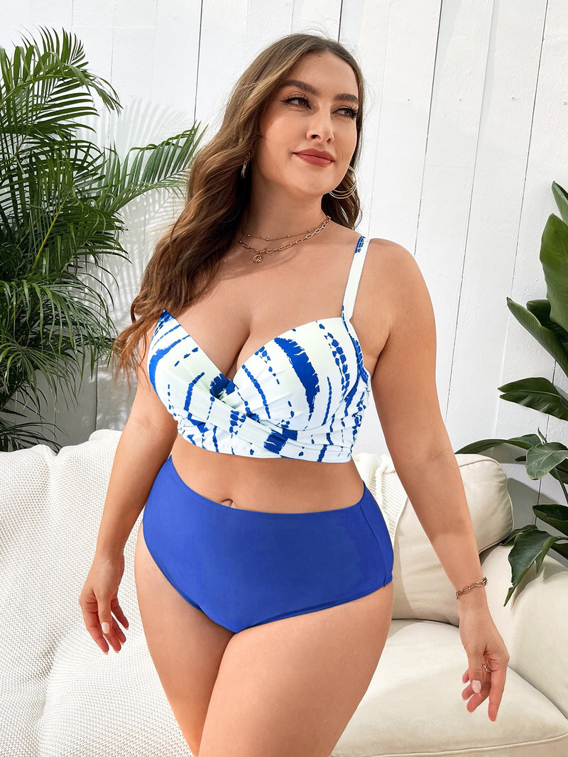 Biquini Feminino com Saída Nicolle Plus Size Flash