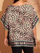 Blusa Feminina Solta com Decote em V - Dália. Plus Size