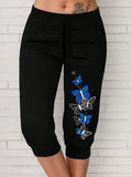 Calça Capri Feminina com Cordão na Cintura - Alessia. Plus Size