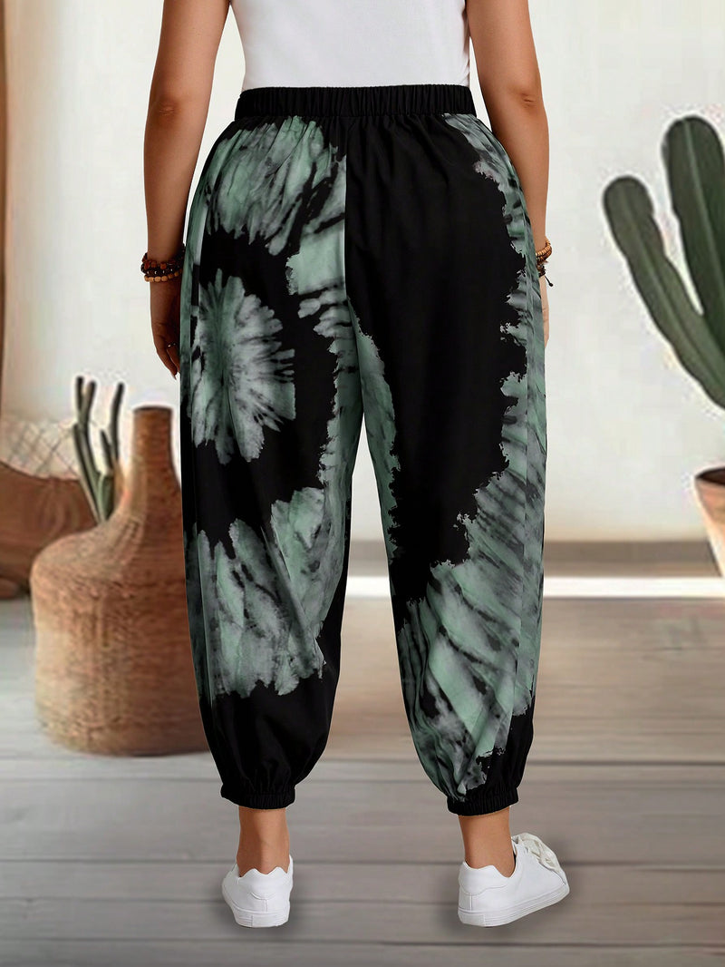Calça feminina de Perna Afunilada Daniela. Plus Size