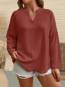 Camisa Feminina Manga Comprida Karina Plus Size