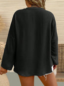 Camisa Feminina Manga Comprida Karina Plus Size