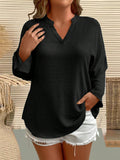 Camisa Feminina Manga Comprida Karina Plus Size