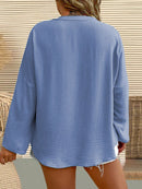 Camisa Feminina Manga Comprida Karina Plus Size