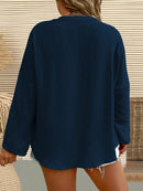 Camisa Feminina Manga Comprida Karina Plus Size