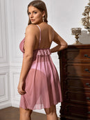 Camisola com Renda Lana Feminina Plus Size