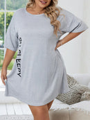 Camisola de dormir Bella Feminina Plus Size