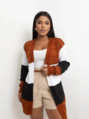 Cardigan Feminina de Trico - Beatriz. Plus Size