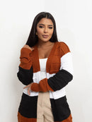 Cardigan Feminina de Trico - Beatriz. Plus Size