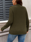 Cardigan Feminino de Bolso Duplo- Sandrine. Plus Size