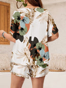 Conjunto Feminino de Camisa e Shorts Solto - Mika. Plus Size