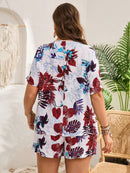 Conjunto Feminino de Camisa e Shorts Solto - Mika. Plus Size