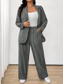 Conjunto Feminino Blazer e Calça - Adriana. Plus Size
