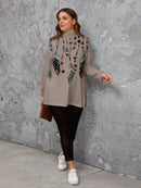 Conjunto Feminino de Camiseta e Legging - Mayran. Plus Size