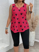 Conjunto feminino estampado Fabi. Plus Size