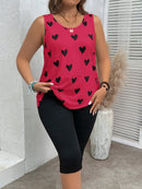 Conjunto feminino estampado Fabi. Plus Size