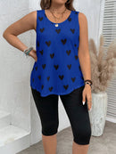 Conjunto feminino estampado Fabi. Plus Size