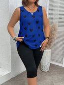 Conjunto feminino estampado Fabi. Plus Size