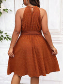 Vestido Feminino Sem Manga Kamila Plus Size E033