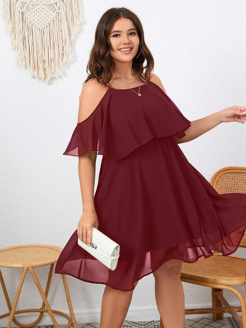 Vestido Feminino Franzido Luana Plus Size E034