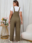 Macacão Feminino Com Bolso Classic Plus Size E087