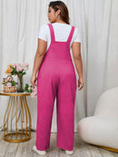 Macacão Feminino Com Bolso Classic Plus Size E087