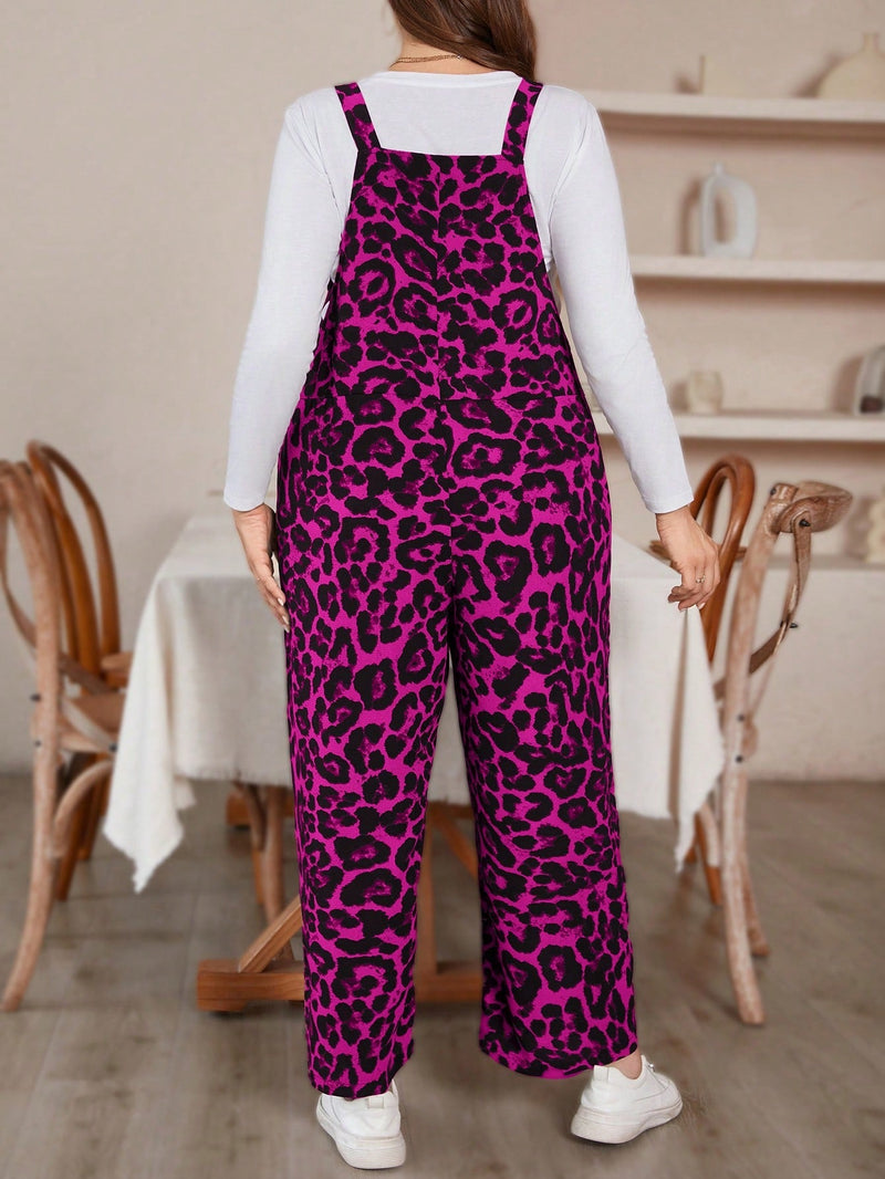 Macacão Feminino Animal Print Felina Plus Size E113