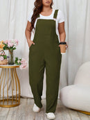 Macacão Feminino Com Bolso Classic Plus Size E087