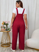 Macacão Feminino Com Bolso Classic Plus Size E087